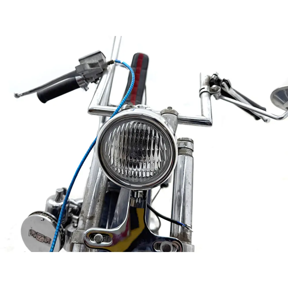 V-Twin MFG 5 1/8" Aluminium Retro MC Strålkastare