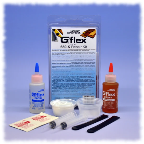 West System 650 k g/flex flytande kit 236 g