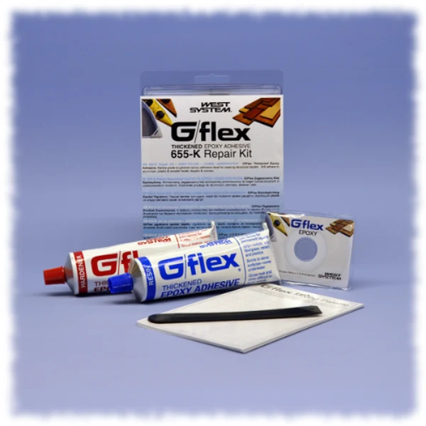 West System 655 k g/flex förtjockad kit 250 g