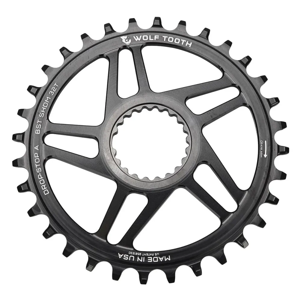 WOLF TOOTH BOOST 9/10/11/12V Shimano Direct Mount Offset 3mm Svart Mono-kedjehjul