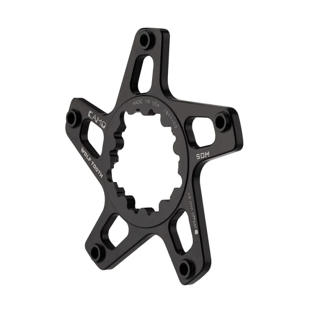 WOLF TOOTH CAMO P2 Sram Offset 4mm Svart vevparti stjärna