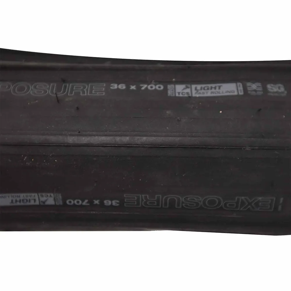 WTB EXPOSURE TCS LIGHT FAST ROLLING DUAL DNA SG2 700x36c Tubeless Ready-däck Svart