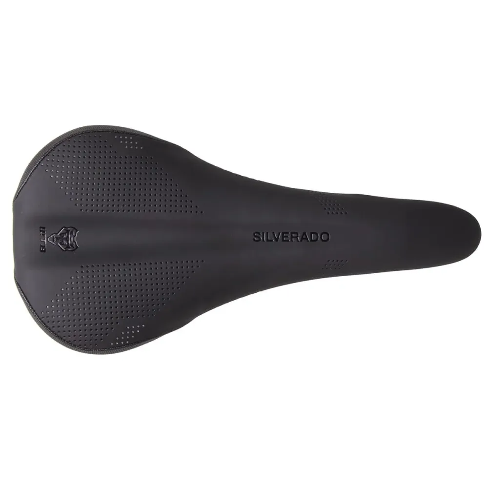 WTB SILVERADO 135 mm sadel med stålskenor Svart