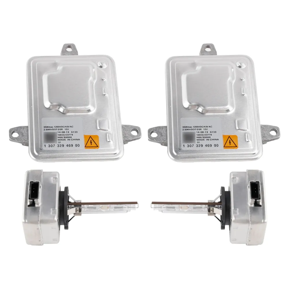 Xenon Ballast HID Control Unit+ D3S Bulbs Kit för Jeep Cherokee 2014-2018