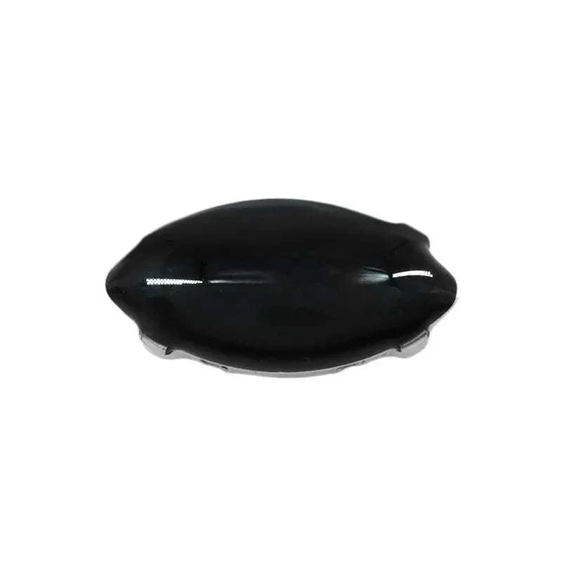 Slider 2-hål - Navette Träkol 7x15mm 2-pack