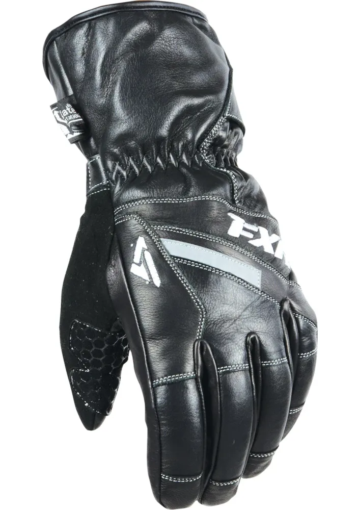 Äkta läder Short Cuff Gloves Xl