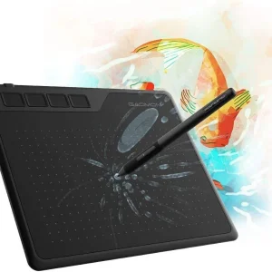 Digitalt Ritbord 16,5x10cm med penna Windows Mac Android Blank metall