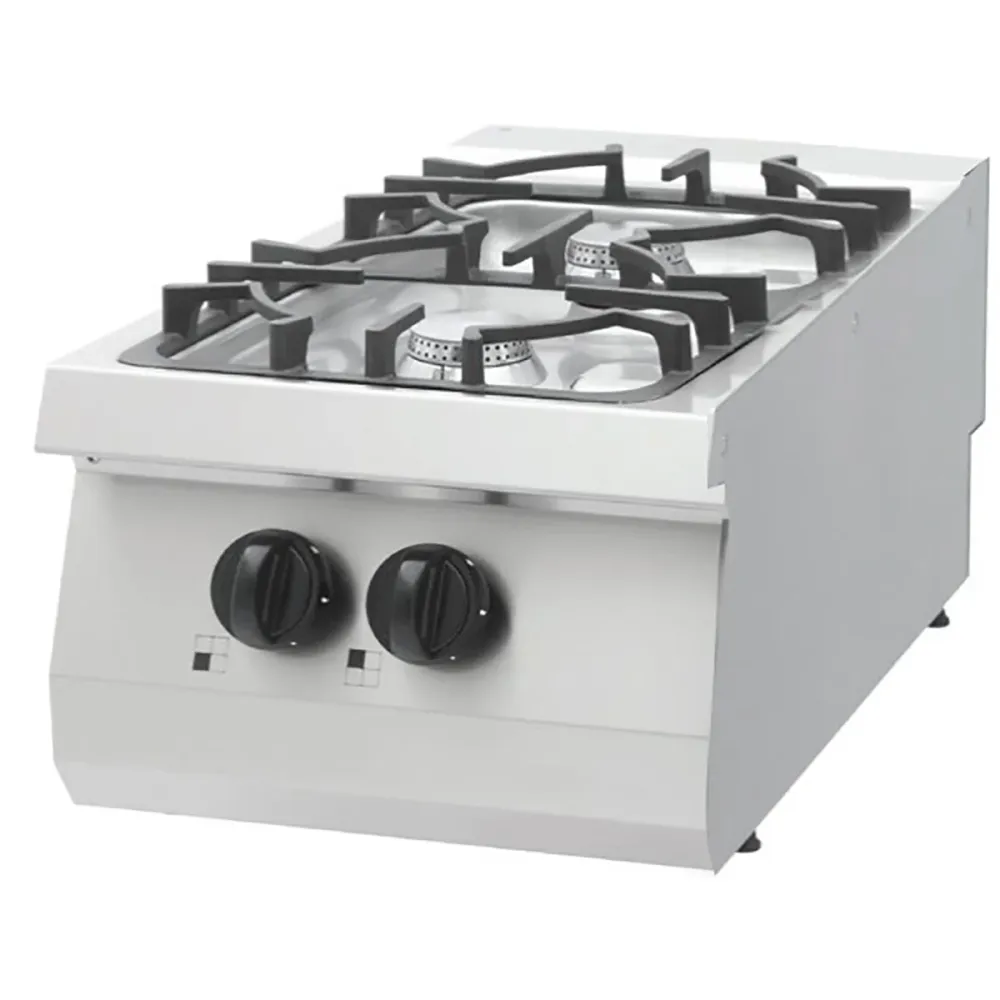 Kraftig spis - 2 brännare - 15 kW - Gas