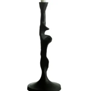 Ljusstake Jasper Hög 36x10, Onyx