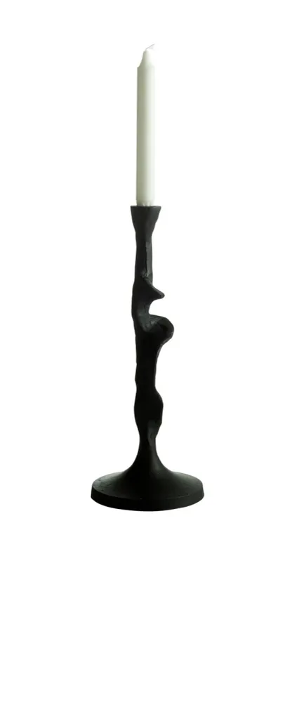 Ljusstake Jasper Hög 36x10, Onyx