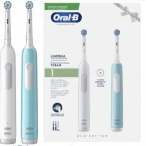 Premium Zinklegering Oral B - Tandborste Pro 1 duo + 4 lösa borst
