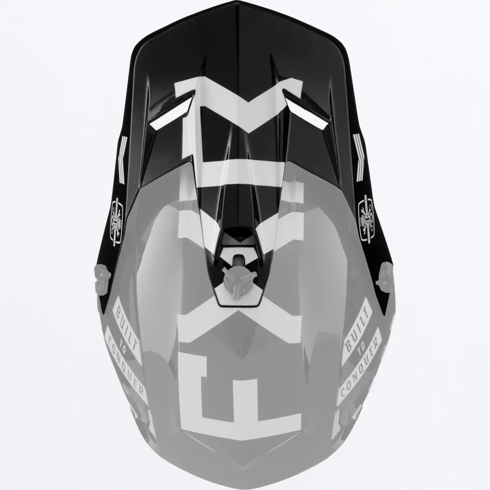 Clutch Gladiator Helmet Peak Black