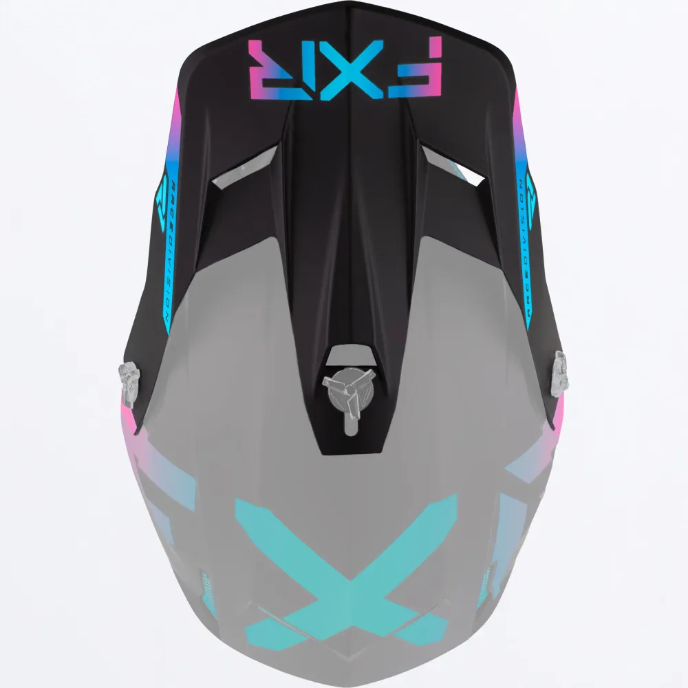 Clutch CX Helmet Peak Workshop Use Sky
