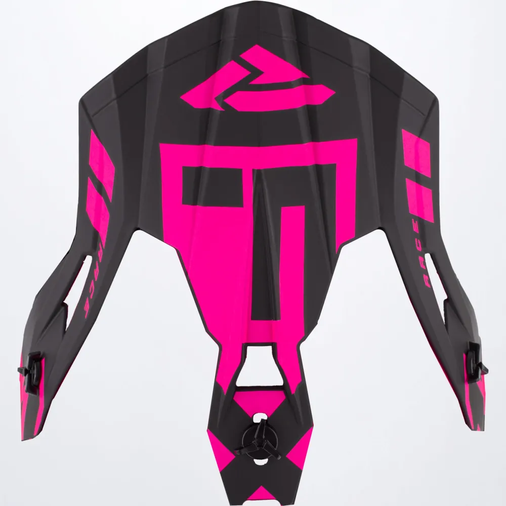 Helium Race Div Helmet Peak Elec