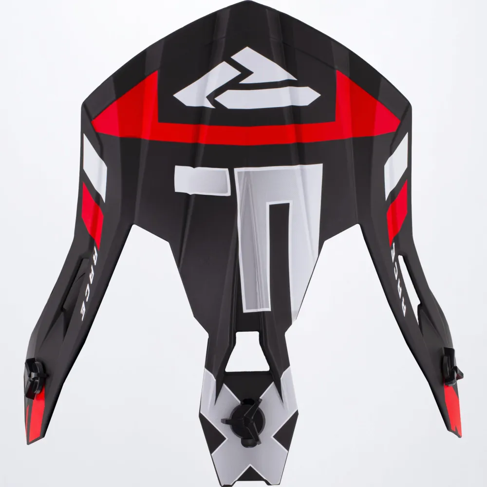 Helium Race Div Helmet Peak Elec