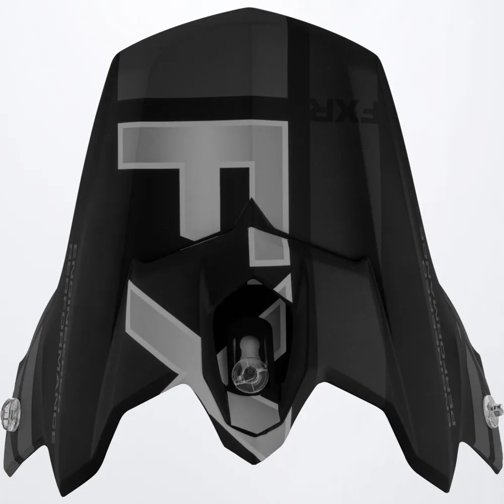 Torque Team Helmet Peak Black