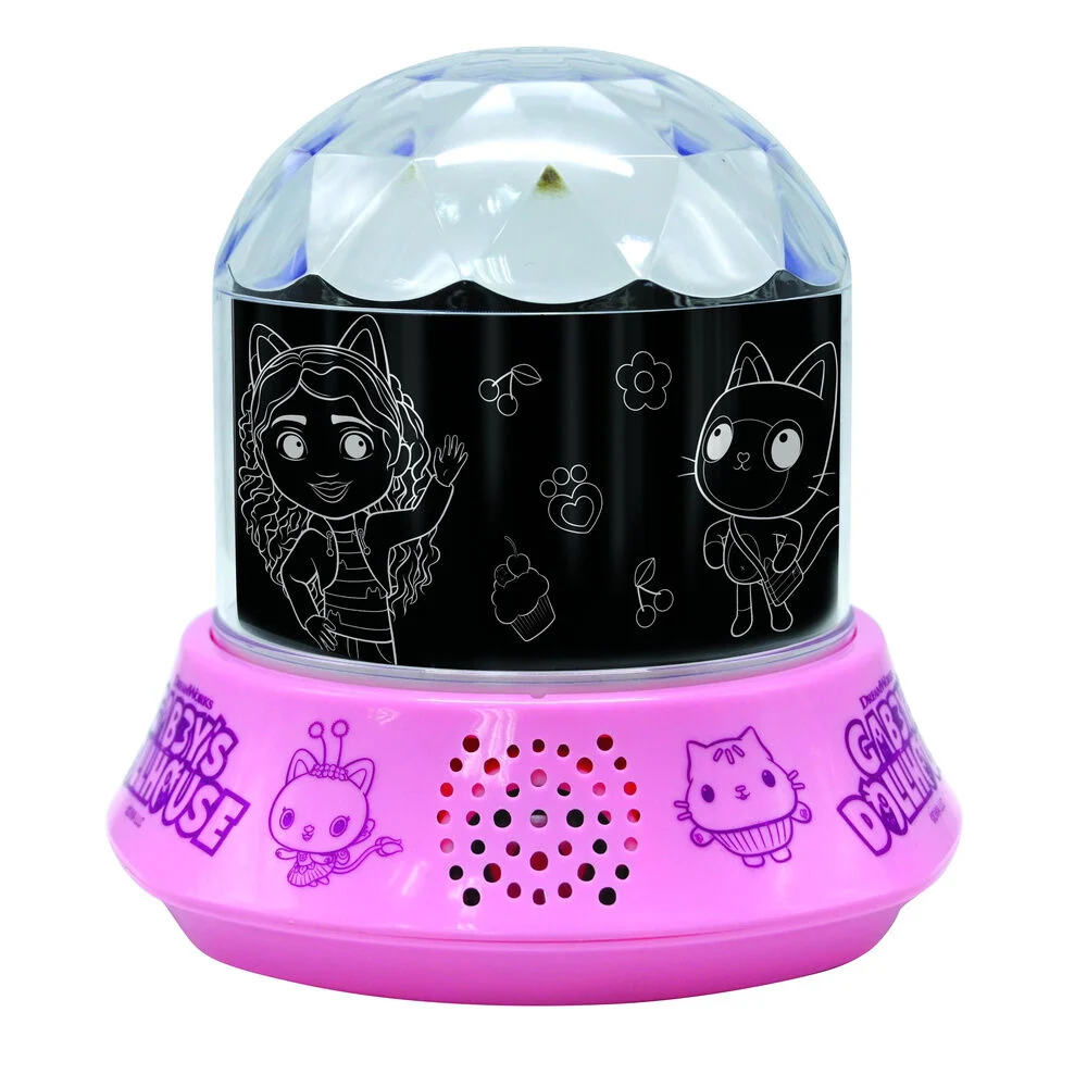 Gabbys Dockhus Nattlampa Høgtalare (Battery Included)
