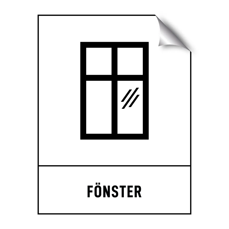 Dimensionerat virke Fönster 180x235mm