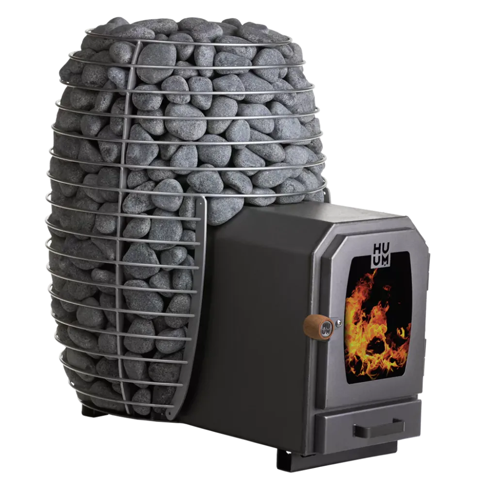 Wood-burning sauna stove HUUM HIVE Wood - 17 kW