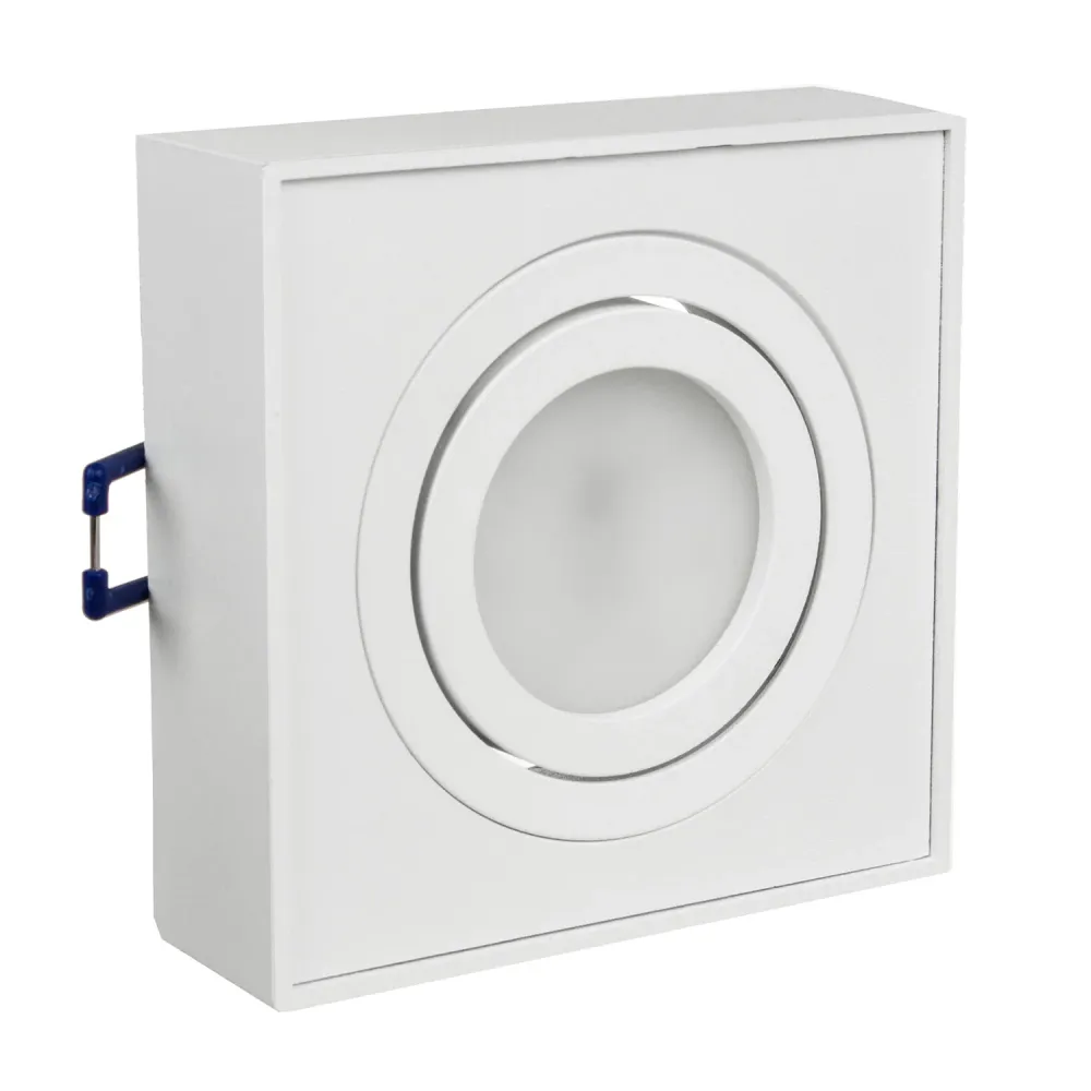 Infälld armatur MCE464 W 7W + Led GU10