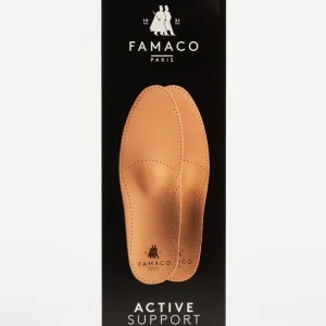 Ergonomic Leather Sole Active Support | Natural Äkta läder 35