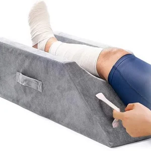 ERGONOMISK knäskydd för att höja benen - 45˚ tip, mjukt & skönt skydd. 2 storlekar