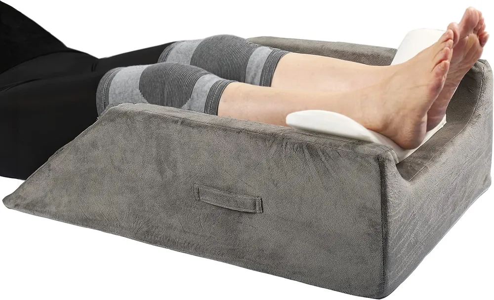 ERGONOMISK knäskydd för att höja benen - 45˚ tip, mjukt & skönt skydd. 2 storlekar