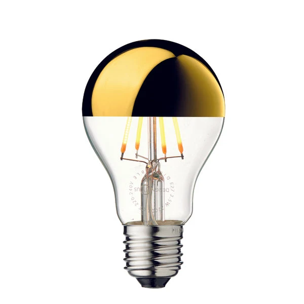 Arbitrary Bulb Ø60 Crown Ø60 Crown LED ljuskälla, guld • Design Us