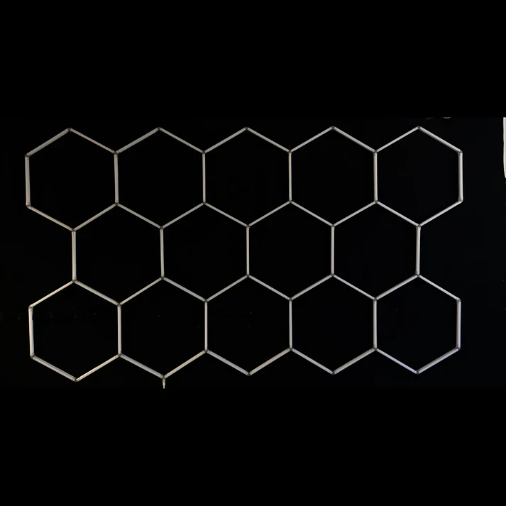 Dimbar NORTHLUMEN™ 14-Grid Hexagon LED-belysning
