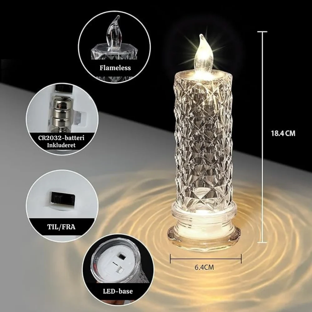 Energy Star Certified PrismGlow™ – LED Kristallljusset
