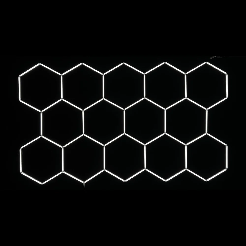 NORTHLUMEN™ 14-Grid Hexagon LED-belysning