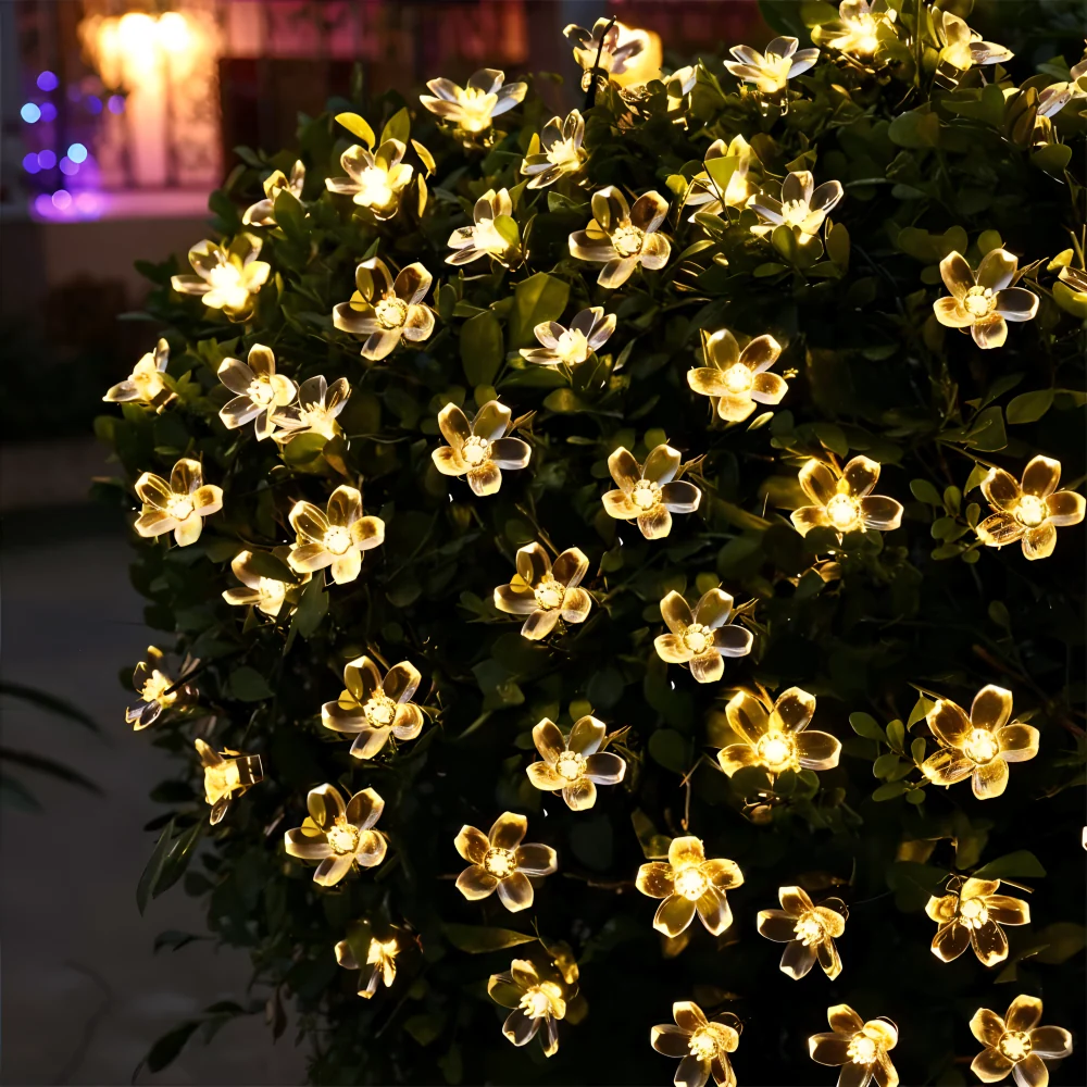 Sparkle Ljuslina - Dekorativa Kulor, Blommor, Stjärnor, Snöflingor LED Livfull