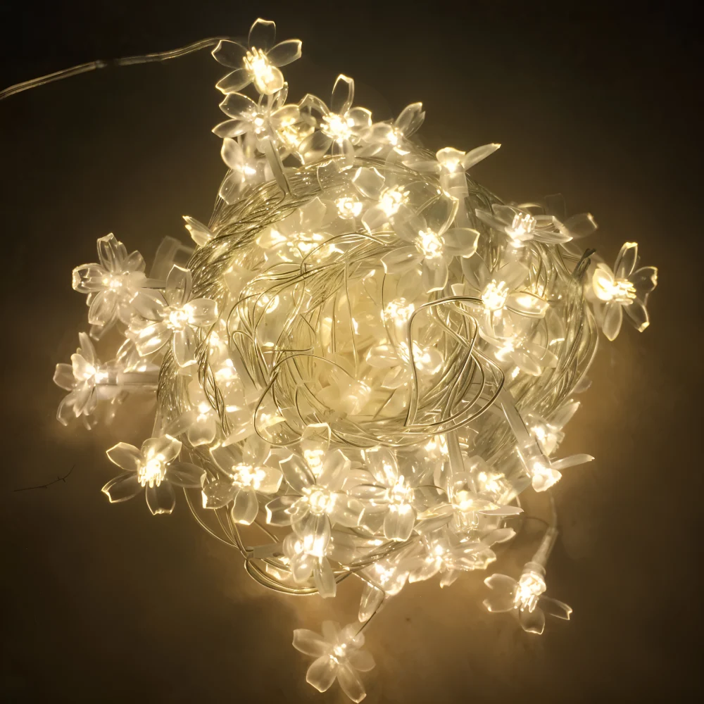 Sparkle Ljuslina - Dekorativa Kulor, Blommor, Stjärnor, Snöflingor LED Livfull