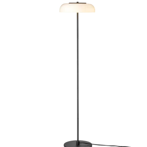 Blossi Floor golvlampa, sort / onyx • NUURA