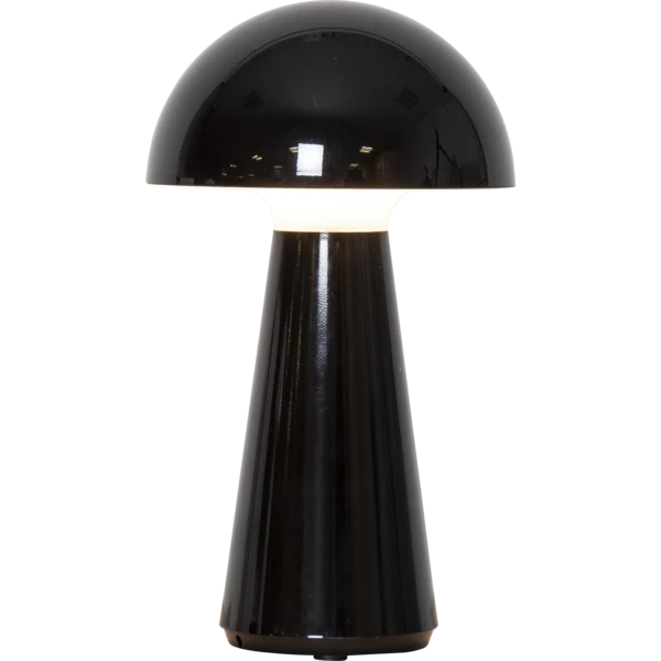 Bordslampa Mushroom Vit/Svart Vit