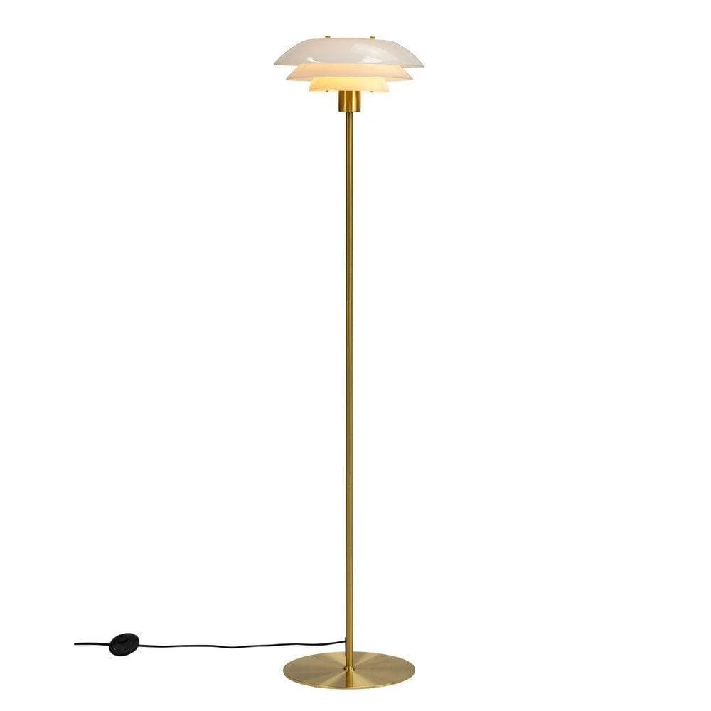 Dyberg Larsen Golvlampa DL31 Vit