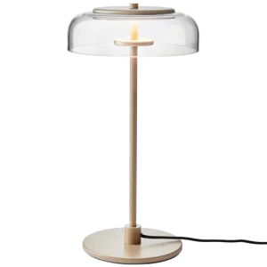 Flame Tip Blossi Table bordslampa, nordic bärnsten / clear • NUURA