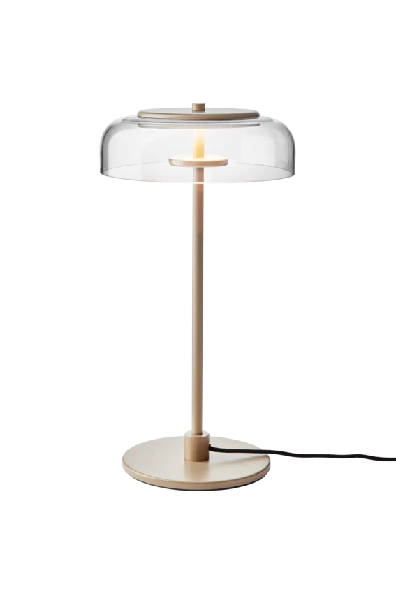 Flame Tip Blossi Table bordslampa, nordic bärnsten / clear • NUURA