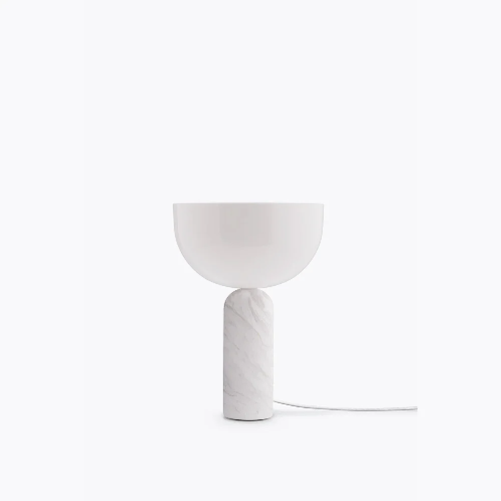 Kizu bordslampa - Pärla marmor Small