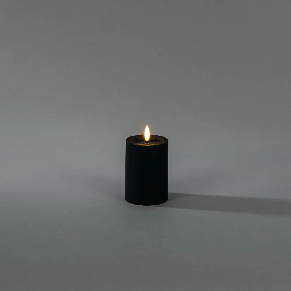 KONSTSMIDE BLOCKLJUS LED KOLSVART 10CM | CleanNest