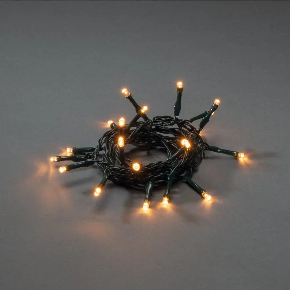 KONSTSMIDE LJUSSLINGA 10 AMBER LED | CleanNest