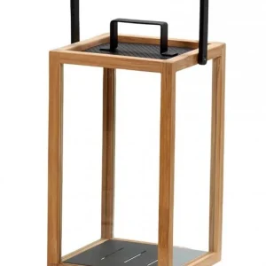 Lighthouse Lykta Teak/Lava Grey Liten