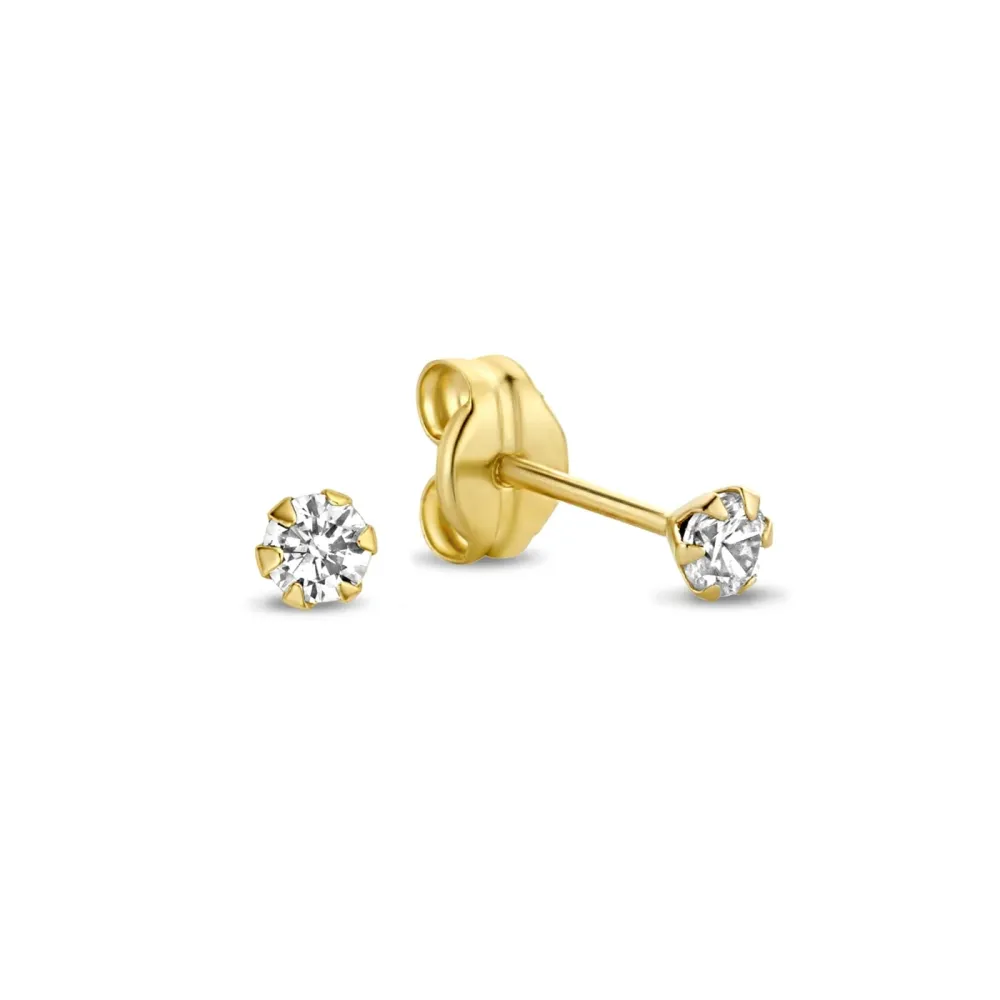 Le Marais De Buci 14 karat goldöronbultar