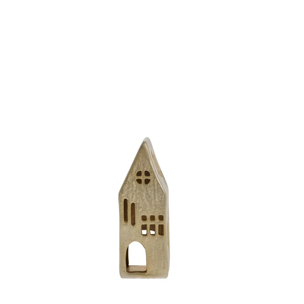 Marlinne dekoration H17,5 cm. ljust guld