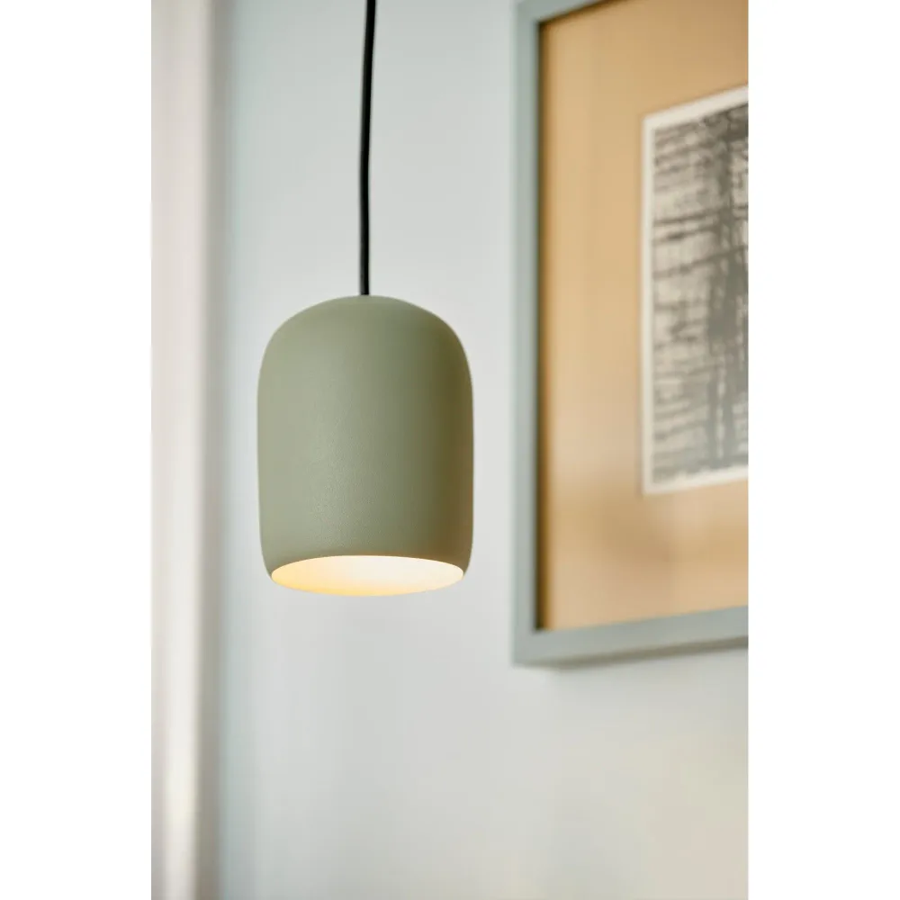Notti Avlång 10 cm Taklampa Grön