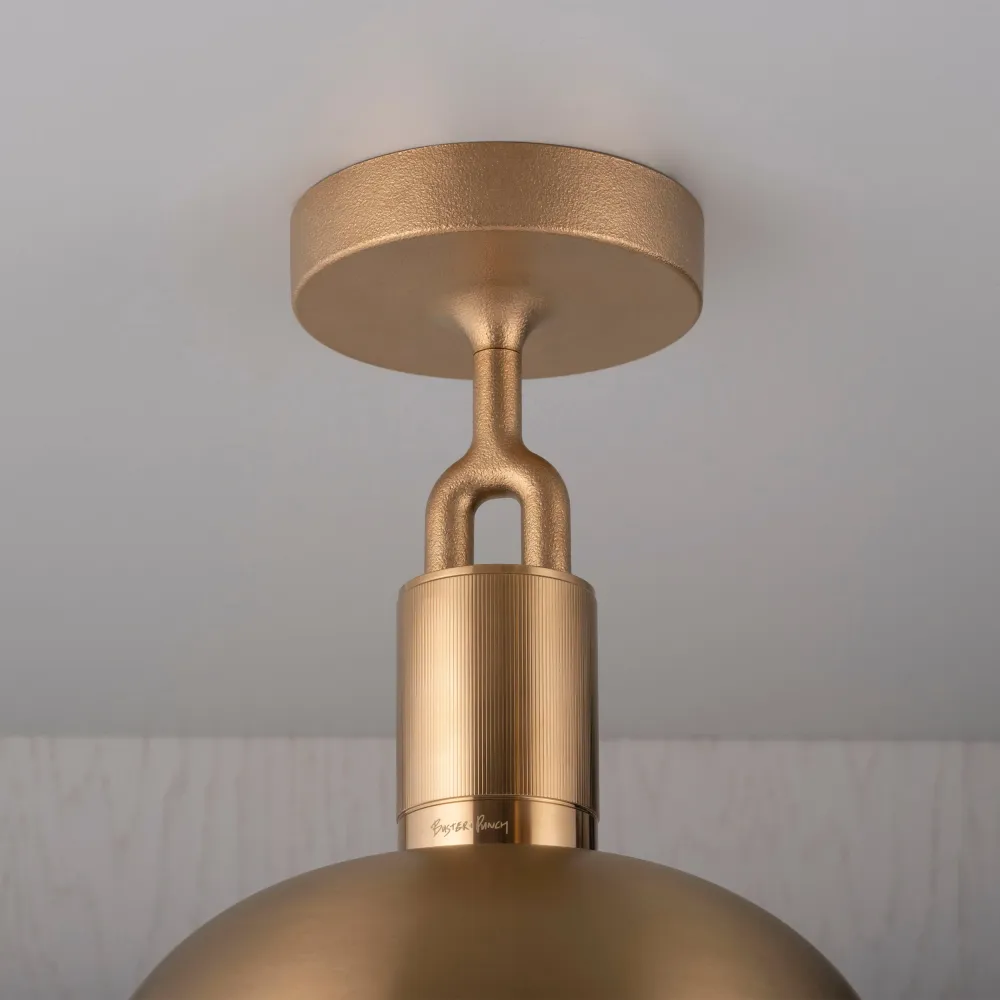 Forked Ceiling Shade Large taklampa, antique finish • Buster + Punch