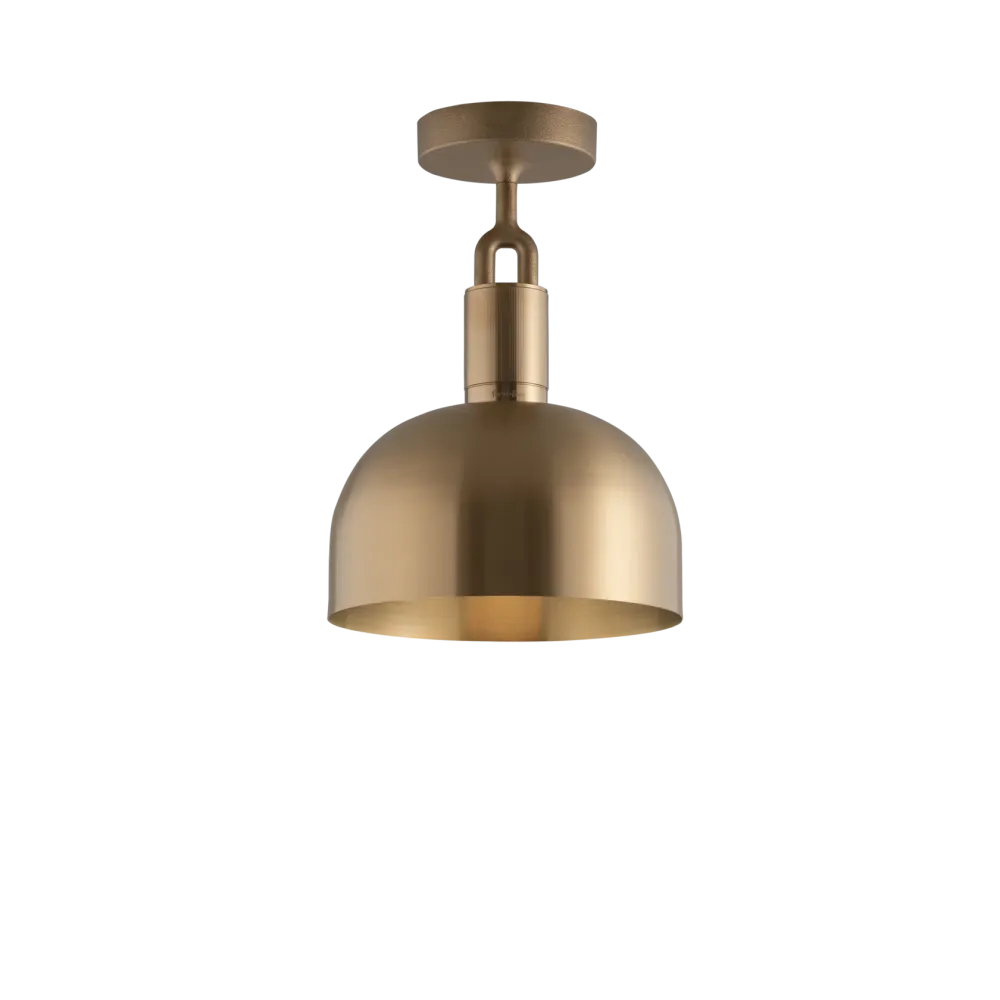 Forked Ceiling Shade Medium taklampa, warm alloy • Buster + Punch