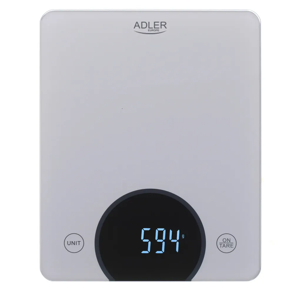 Adler AD 3173s Köksvåg upp till 10 kg LED Mått 20 x 16 cm