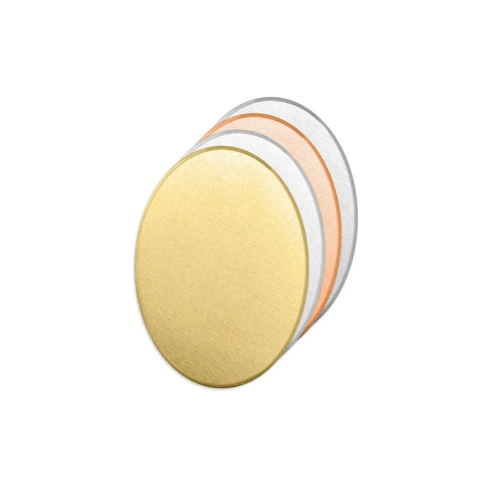 Stansbar Oval Tag ImpressArt - 13x19mm DIY Projects