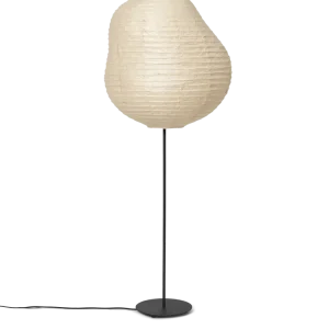 Kurbis Floor Lamp - Extended - Black/Natural Motion Sensor